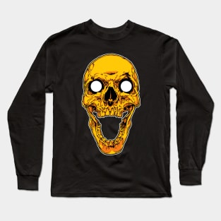 Skull Face 2 Long Sleeve T-Shirt